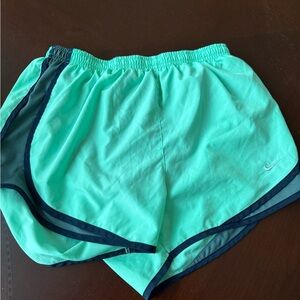 Nike Blue Athletic Shorts Lightweight Elastic Waistband